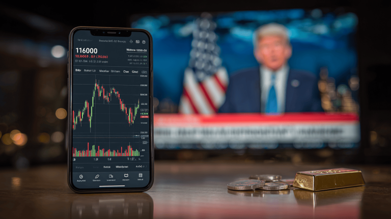 La capitalización del criptomercado suma 100.000 millones de dólares tras el desplome del oro por declaraciones de Trump